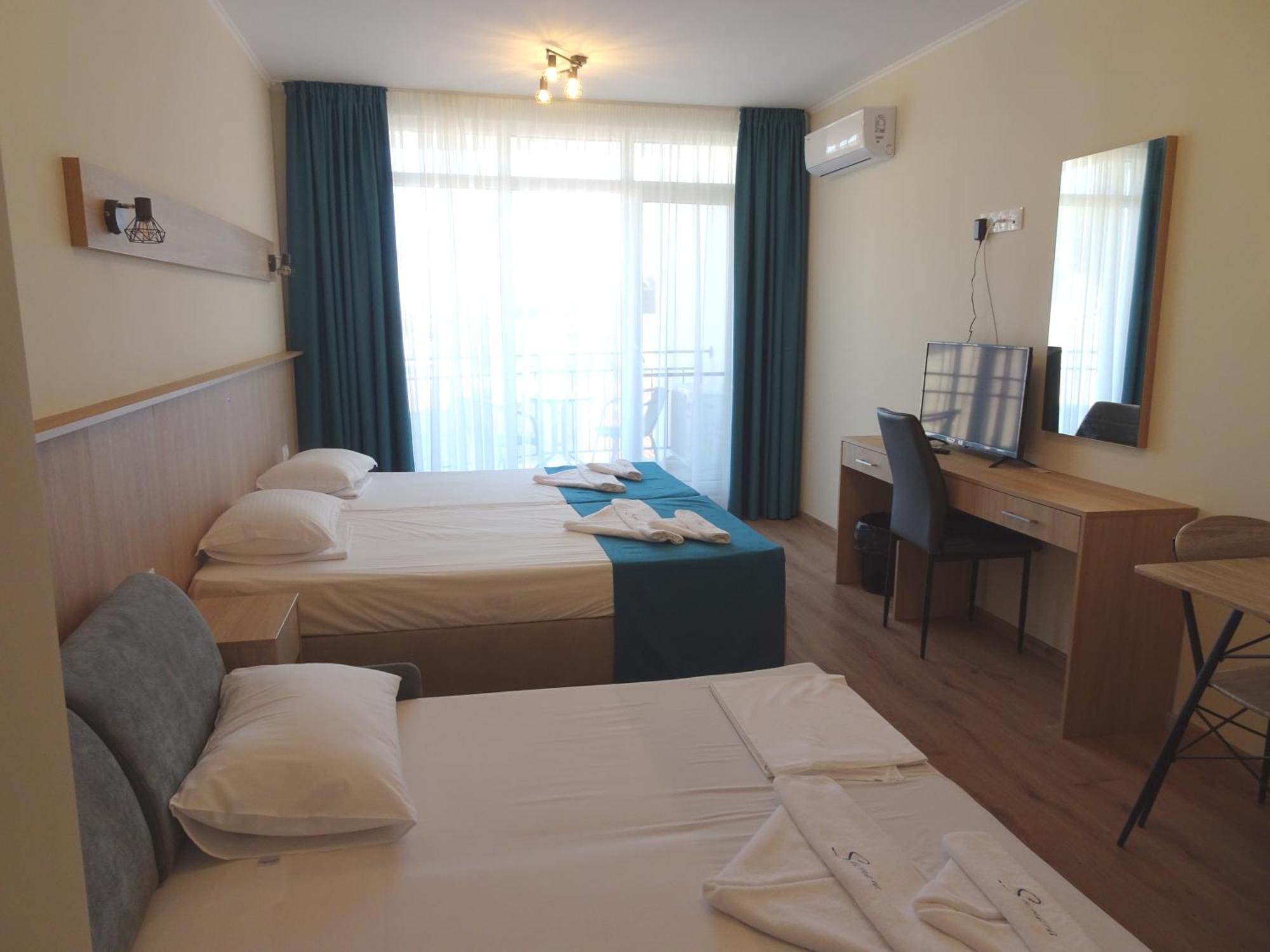 Hotel Samara Balchik Bagian luar foto