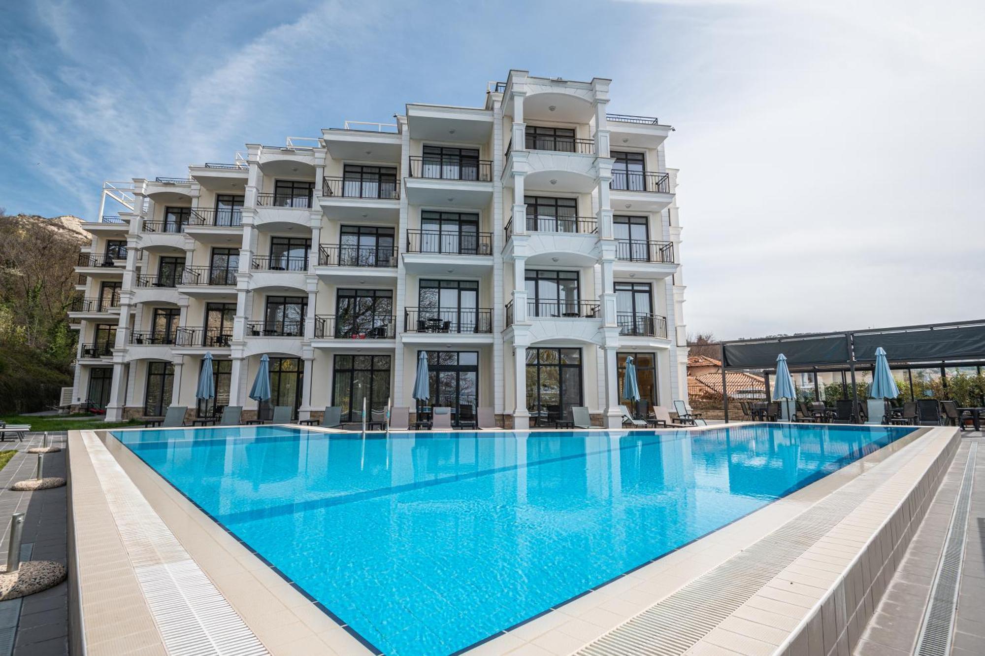 Hotel Samara Balchik Bagian luar foto